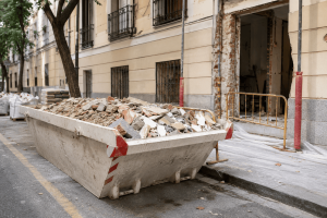 servicio de contenedores para escombros Madrid