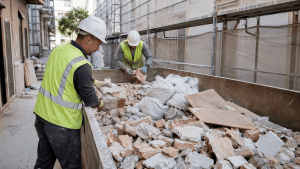 Qué residuos depositar en contendor de obra