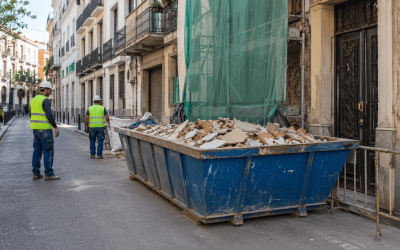 Contenedores de obra para reformas en Madrid: servicio práctico