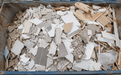 Contenedores para escombros de obra: usos y ventajas