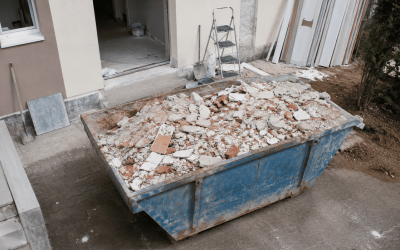 Contenedor de obra para retirar escombro: cuándo usarlo