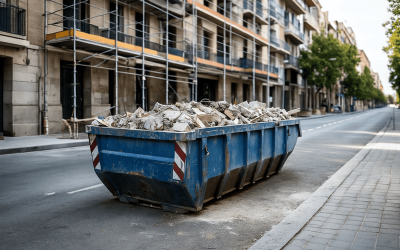 Alquiler de contenedores para reformas en Madrid: requisitos y consejos prácticos