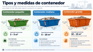 Tipos de contenedores Leganés